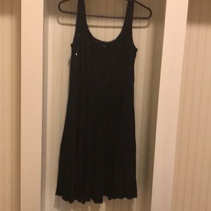 Black sequin party dress